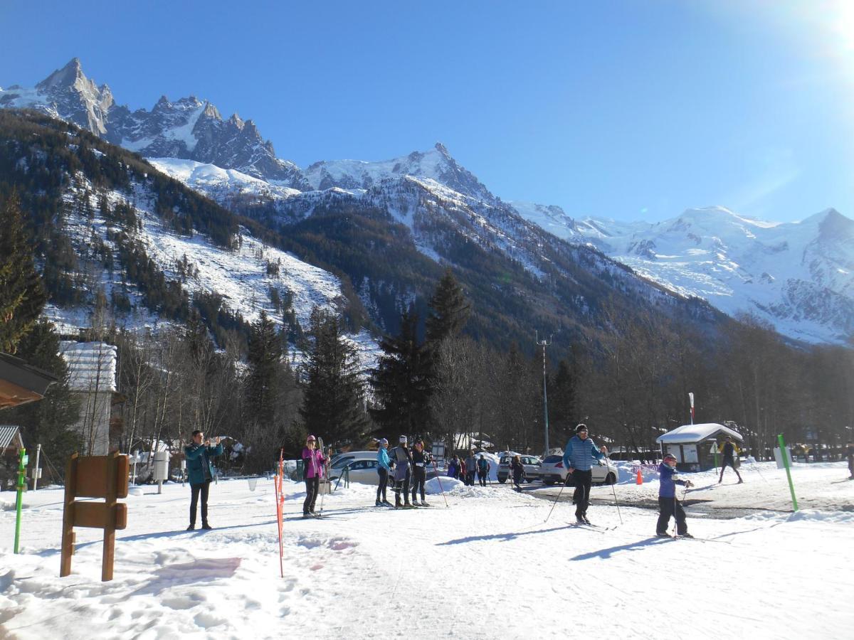 Vue Magique En Hypercentre Avec Parking Privatif Chamonix Exterior foto